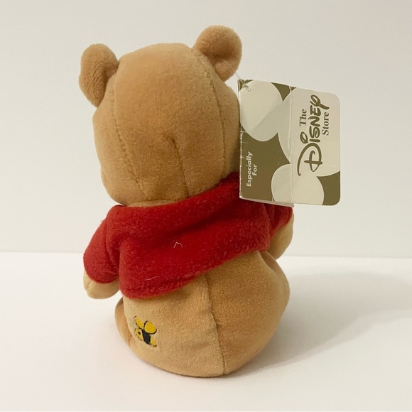Disney Winnie the Pooh Stuffed Animal Mini Bean Bag Pooh 8” - Picture 9 of 16